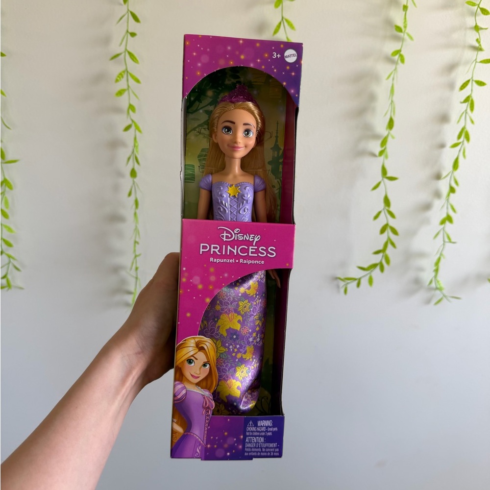 Disney Rapunzel Doll in Purple and Gold Gown